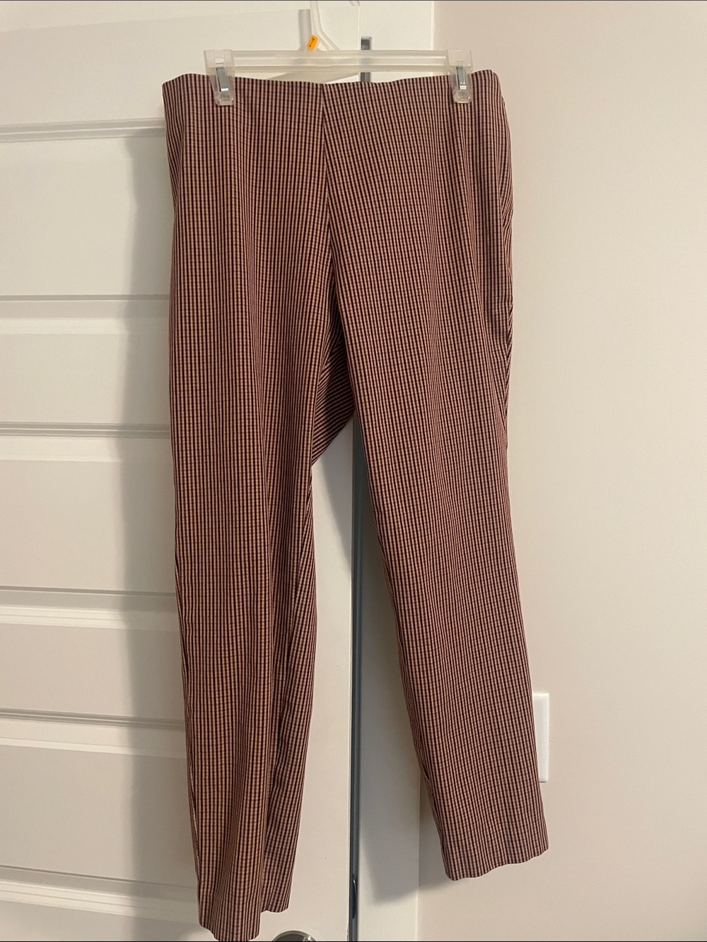 a new day Brown Houndstooth Straight-Leg Pants